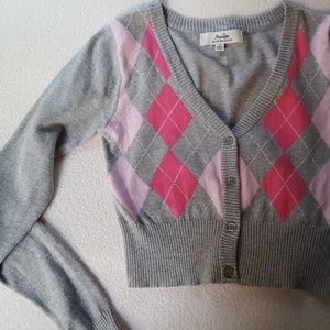 Plaid Patterned Cardigen